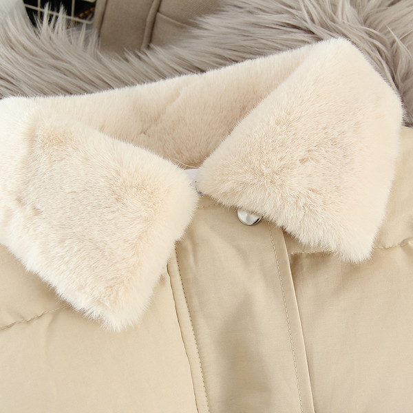 Geaca de iarna casual de dama cu sireturi si captuseala moale in mai multe culori