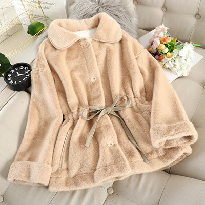 Palton de dama model nou cu cravate si nasturi in patru culori