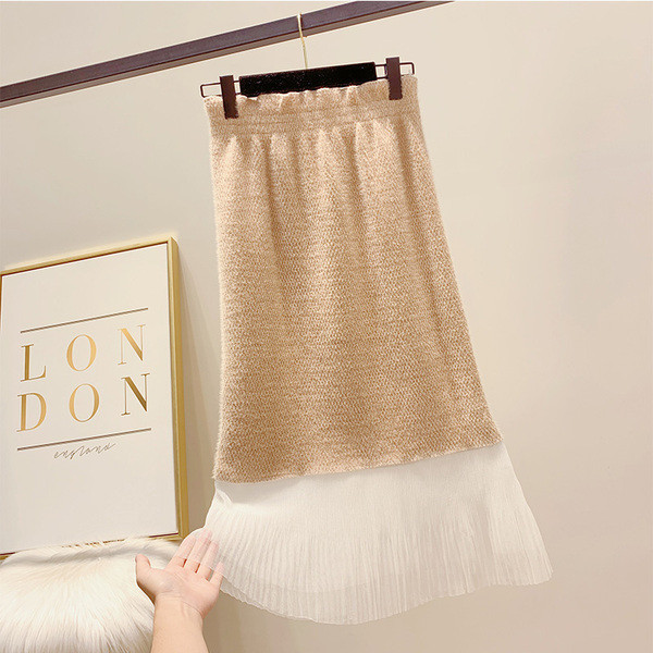 Fusta de dama moderna cu tul in patru culori