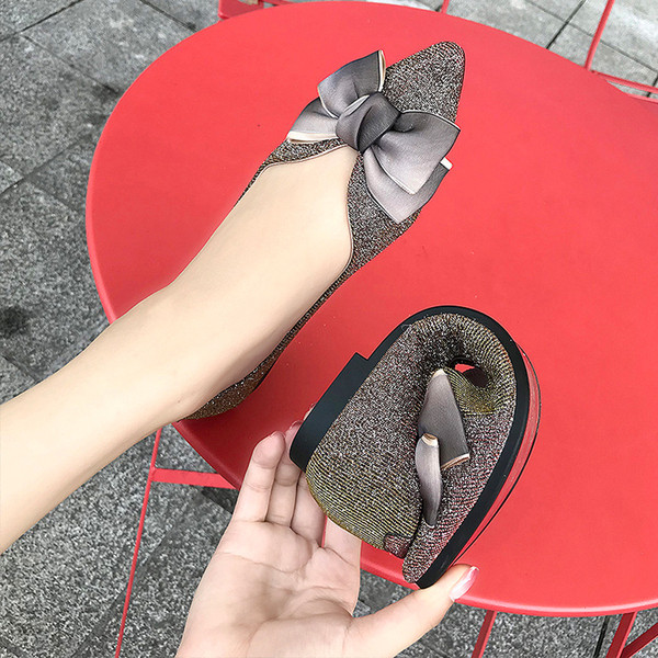 Pantofi dama casual moderni cu panglici in mai multe culori