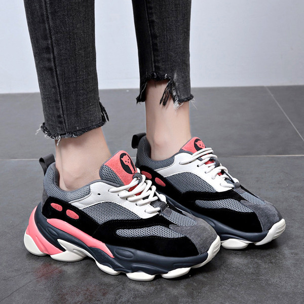 Alkalmi női tornacipő durva talppal több színben