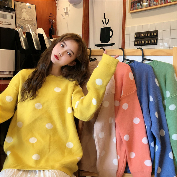 pulover gros de dama uni model in mai multe culori