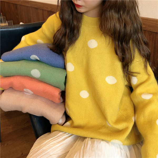 pulover gros de dama uni model in mai multe culori