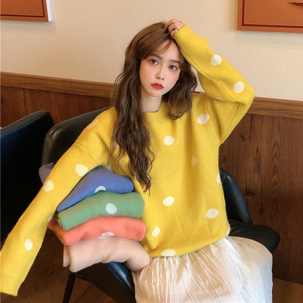 pulover gros de dama uni model in mai multe culori