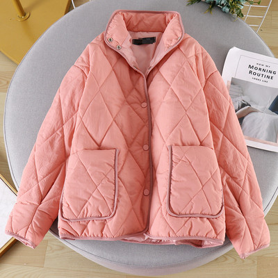 Geaca de dama moderna cu nasturi si buzunar in mai multe culori