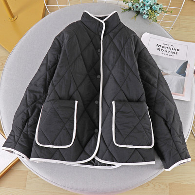 Geaca de dama moderna cu nasturi si buzunar in mai multe culori