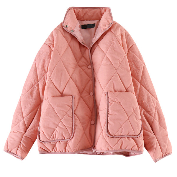 Geaca de dama moderna cu nasturi si buzunar in mai multe culori