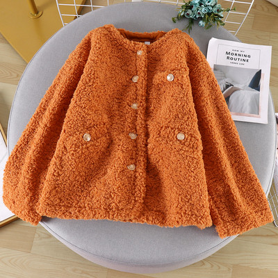 Γυναικείο casual short παλτό με κουμπιά σε τέσσερα χρώματα