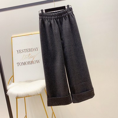 Дамски ежедневен  панталон с ластик в няколко цвята