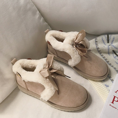 Pantofi casual de iarna de dama cu captuseala moale in mai multe culori