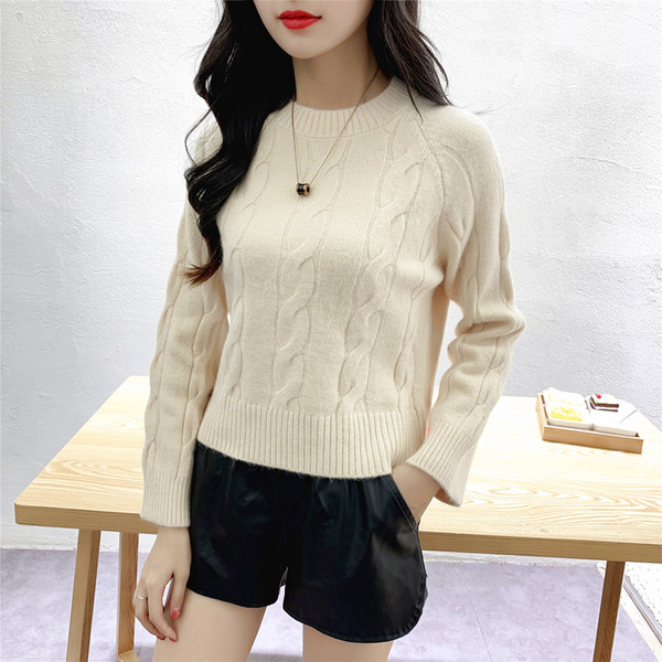 Aktuális női pulóver új modell kék, zöld, narancs és bézs színekben