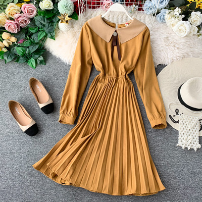 Rochie de dama cu guler in mai multe culori