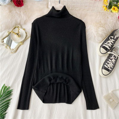 Μοντέρνα γυναικεία μπλούζα με κολάρο σε διάφορα χρώματα