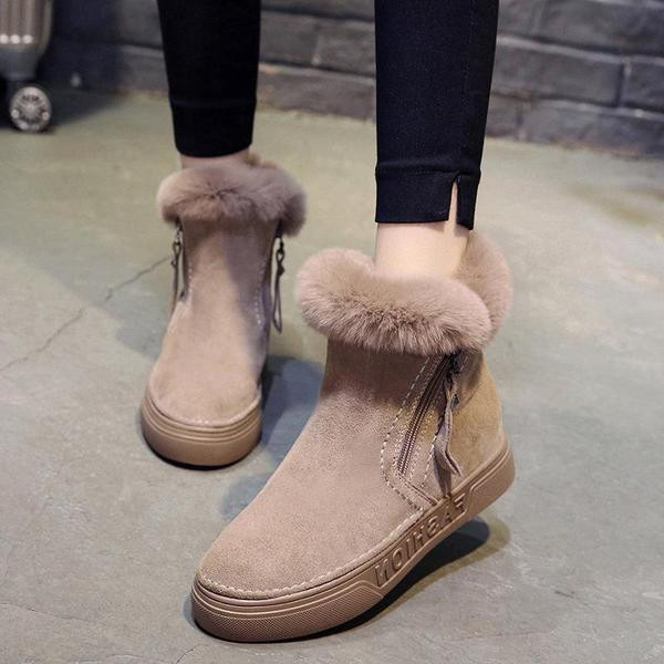 Μοντέρνες γυναικείες μπότες με μαλακή επένδυση και κορδόνια σε καφέ και μαύρο χρώμα