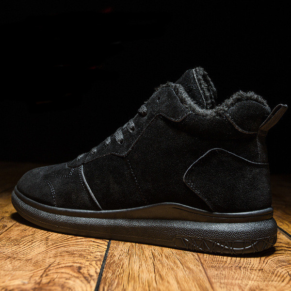 Adidași moderni pentru bărbați, cu căptușeală moale, în gri și negru