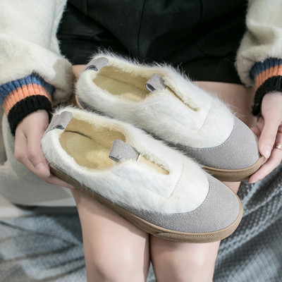 Lapos talpú női alkalmi téli cipő több színben