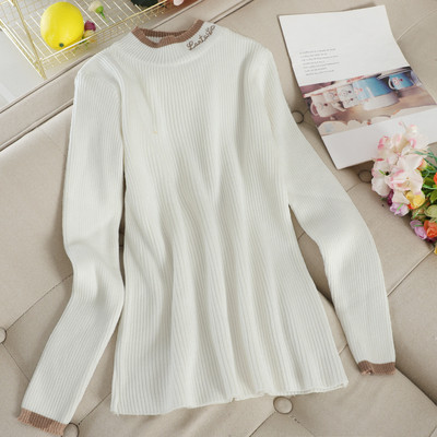 Pulover de dama cu guler jos in mai multe culori