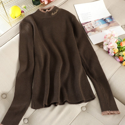 Pulover de dama cu guler jos in mai multe culori