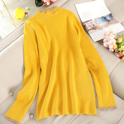 Pulover de dama cu guler jos in mai multe culori