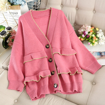 Női kardigán gombokkal több színben