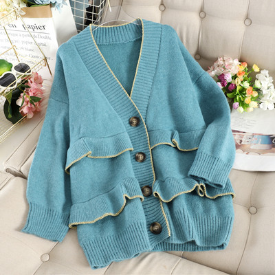 Női kardigán gombokkal több színben