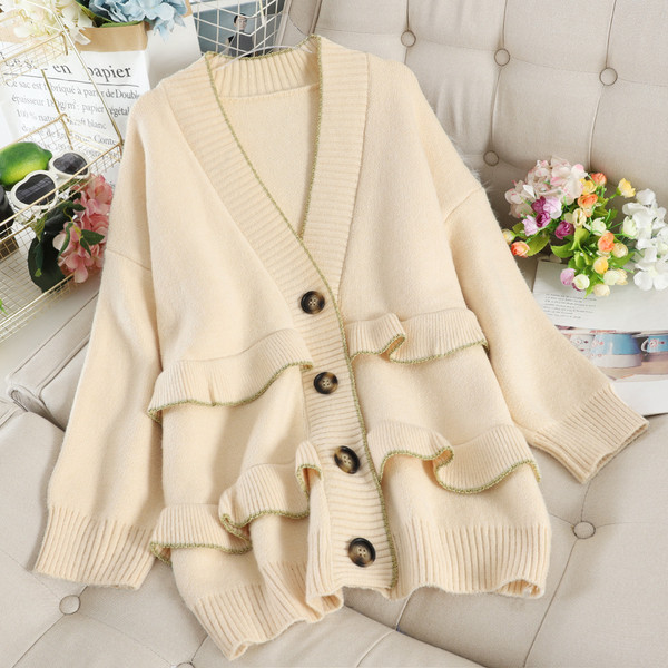 Női kardigán gombokkal több színben