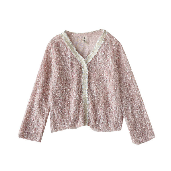 Lezser női blúz spitz nyakkivágással és rojtokkal több színben