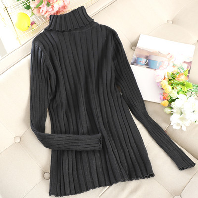 Pulover casual dama cu guler inalt in mai multe culori