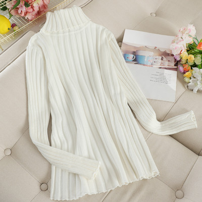 Pulover casual dama cu guler inalt in mai multe culori