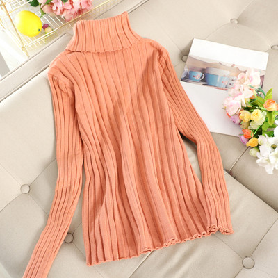 Pulover casual dama cu guler inalt in mai multe culori