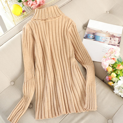 Pulover casual dama cu guler inalt in mai multe culori