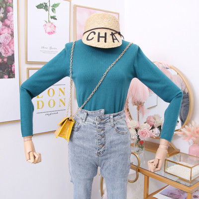 Modern női pulóver O-nyakú és hosszú ujjú - többféle színben