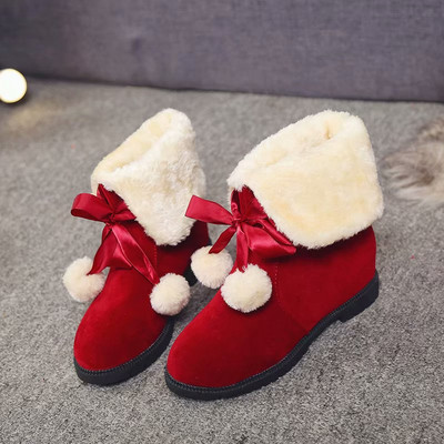 Cizme de iarna dama cu captuseala moale in mai multe culori