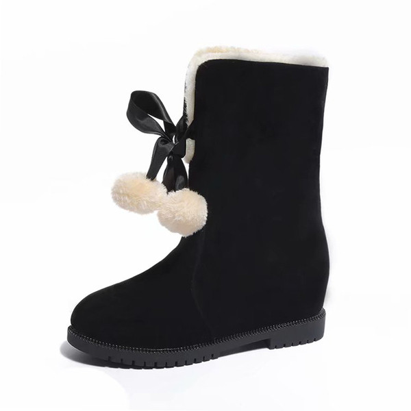 Cizme de iarna dama cu captuseala moale in mai multe culori