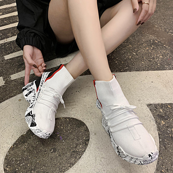 Alkalmi női tornacipő magas talppal több színben