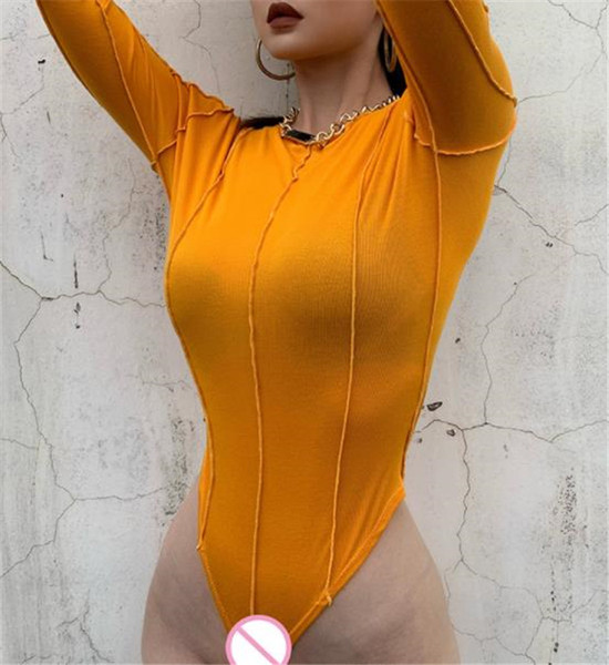 Body modern de dama cu maneci lungi si decolteu oval