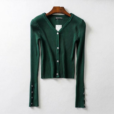 Vesta de dama model model nou cu nasturi si decolteu spitz