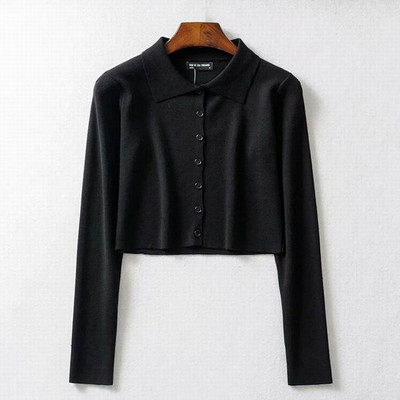 Μοντέρνο γυναικείο γιλέκο με κουμπιά σε διάφορα χρώματα - μικρό μοντέλο