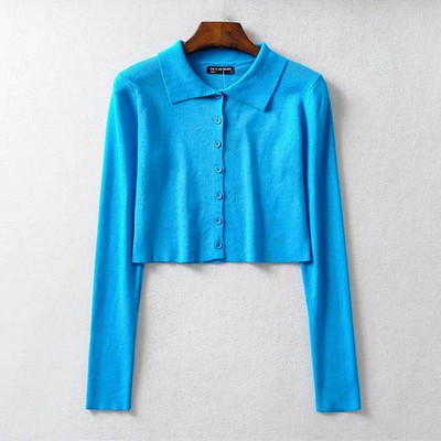 Μοντέρνο γυναικείο γιλέκο με κουμπιά σε διάφορα χρώματα - μικρό μοντέλο