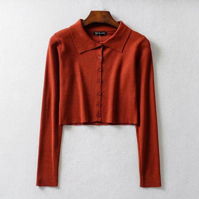 Μοντέρνο γυναικείο γιλέκο με κουμπιά σε διάφορα χρώματα - μικρό μοντέλο