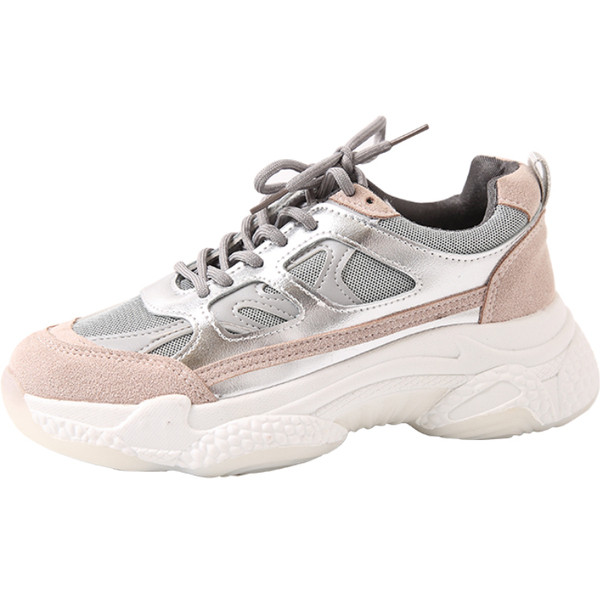 Tenisi casual dama cu talpa aspra in doua culori