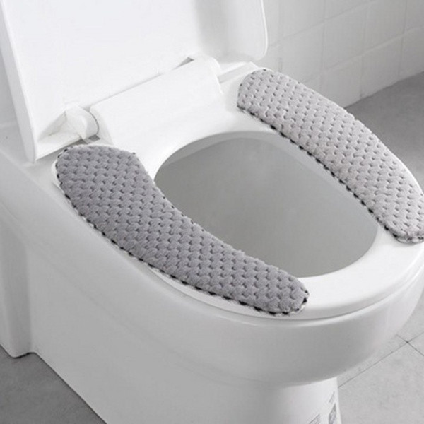 Самозалепващи се подложки за тоалетна чиния в четири цвята