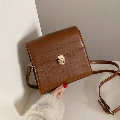 Geanta casual de dama cu maner lung in patru culori