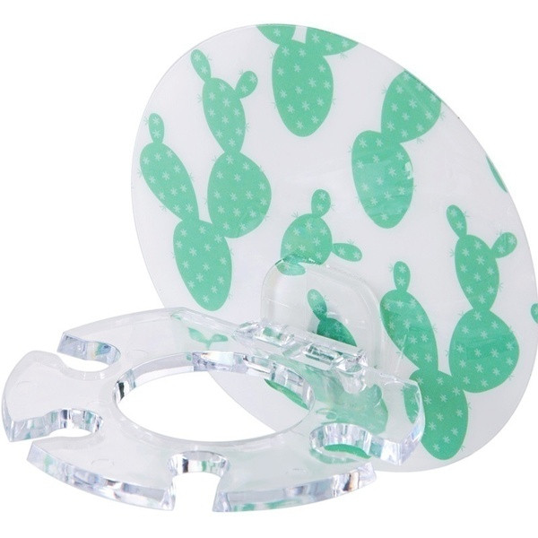 Практична самозалепваща се поставка за четири четки и паста за зъби в различни цветове