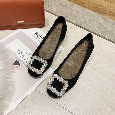 Pantofi casual moderni de dama cu element metalic in trei culori