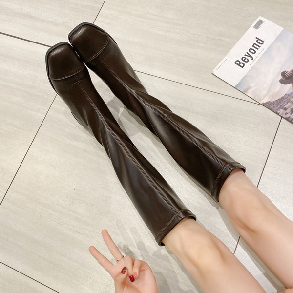 Ghete de dama din piele potrivite pentru iarna in mai multe culori