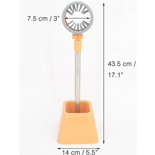 Άνετη πλαστική βάση σε μπεζ χρώμα για στεγνωτήρα μαλλιών