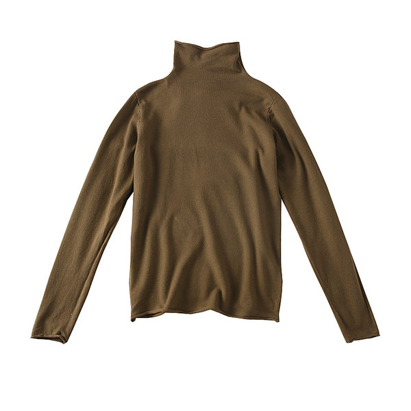 Bluza de dama model nou cu guler polo inalt - mai multe culori