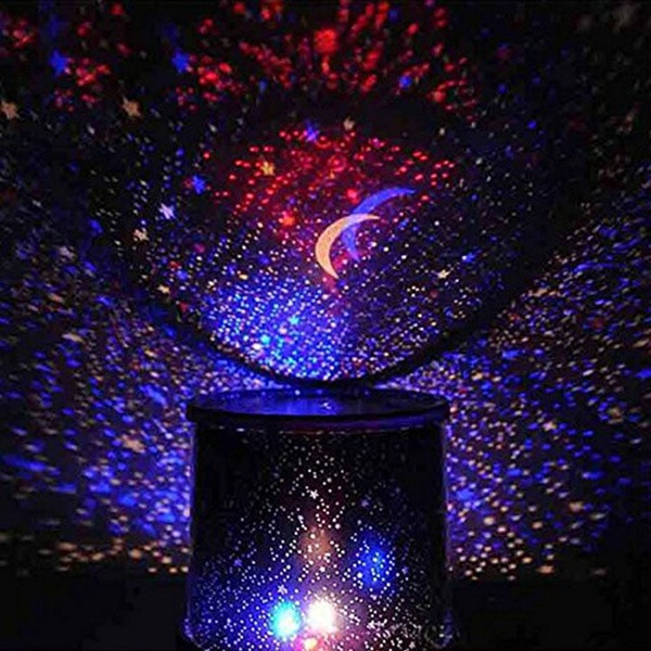 Нощна LED лампа проектор 'Звездно шоу'