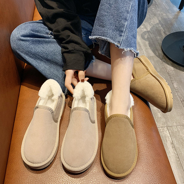 Γυναικείες χειμωνιάτικες μπότες με απαλή επένδυση σε διάφορα χρώματα